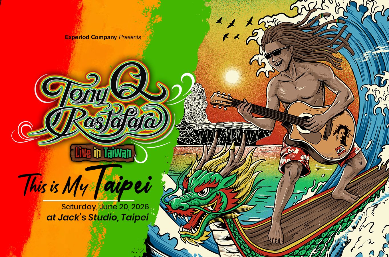 Tony Q Rastafara: This is My Taipei