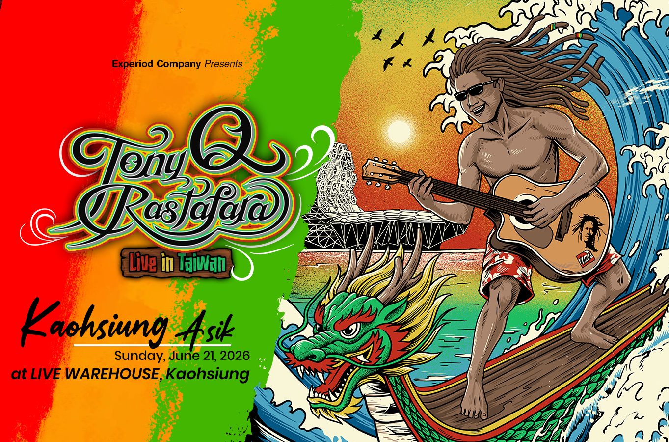 Tony Q Rastafara: Kaohsiung Asik